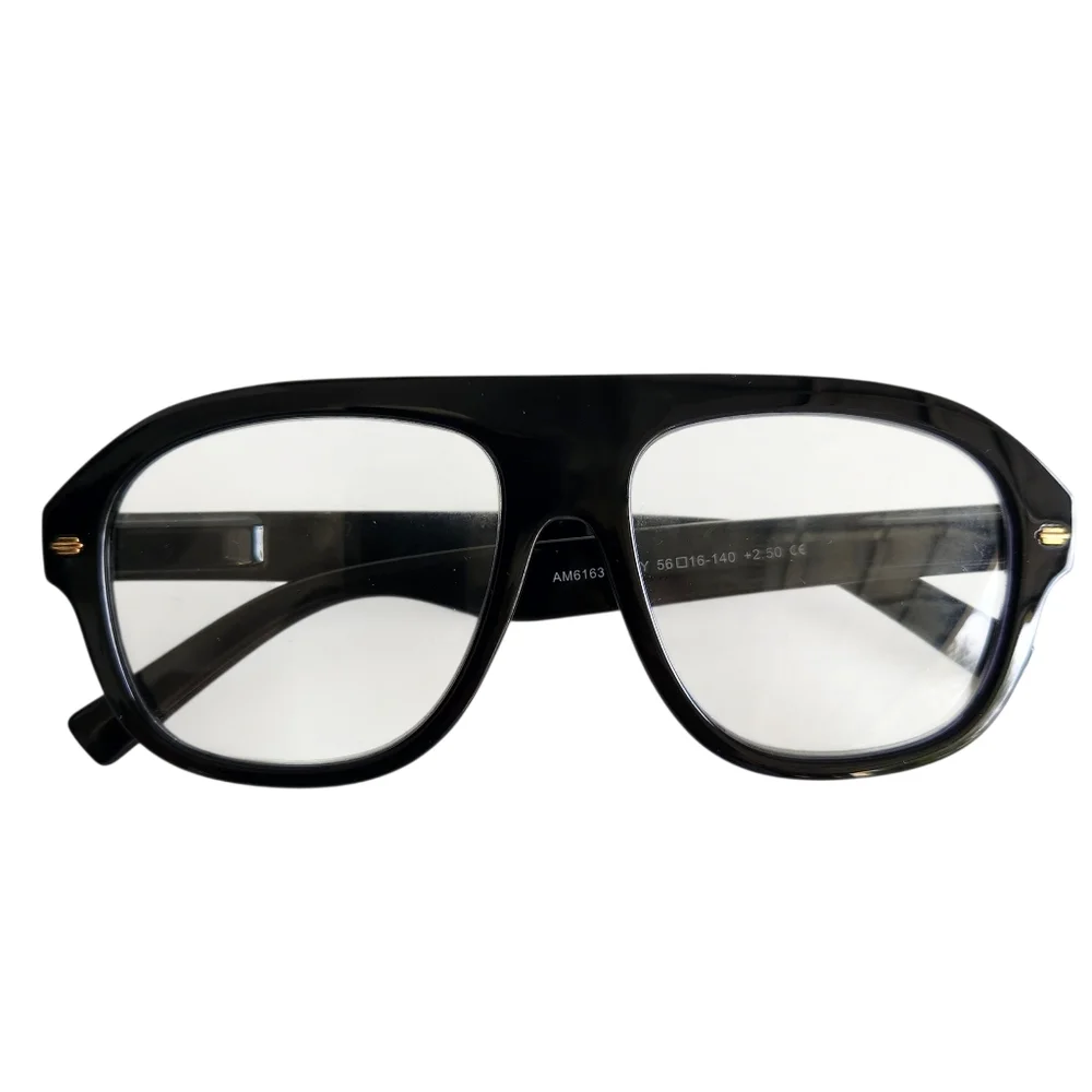 4 Pack NEW Aviator Oversized Reading Glasses Blue Light Block +2.50